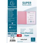 Paquet de 100 sous-chemises SUPER 60g 22x31cm Bulle x 10 EXACOMPTA
