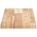 vidaXL Étagères flottantes 4 Pièces 100x20x2 cm acacia massif non traité