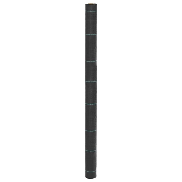 vidaXL Membrane anti-mauvaises herbes noir 1 5x100 m PP