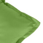 vidaXL Coussins de banc de jardin lot de 2 vert mélangé tissu