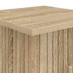 vidaXL Support de Plante 2 pc Chêne Sonoma 30 5 x 30 x 80 5 cm