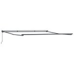 vidaXL Auvent Rétractable Manuel Multicolore 450 × 350 cm tissu