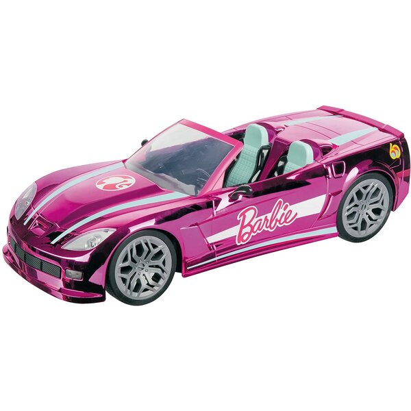 Happy People 63619pink - HP RC Barbie Véhicule Cabriolet