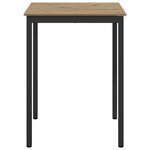 vidaXL Table de salle à manger / Table de repas Bois d'ingénierie