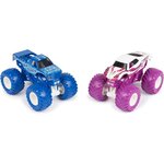 Spin Master 6064128 - Monster Jam - Pack de deux véhicules DIE CAST 1:64