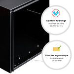 Boite aux lettre  Allure 1 porte   noir 9005M