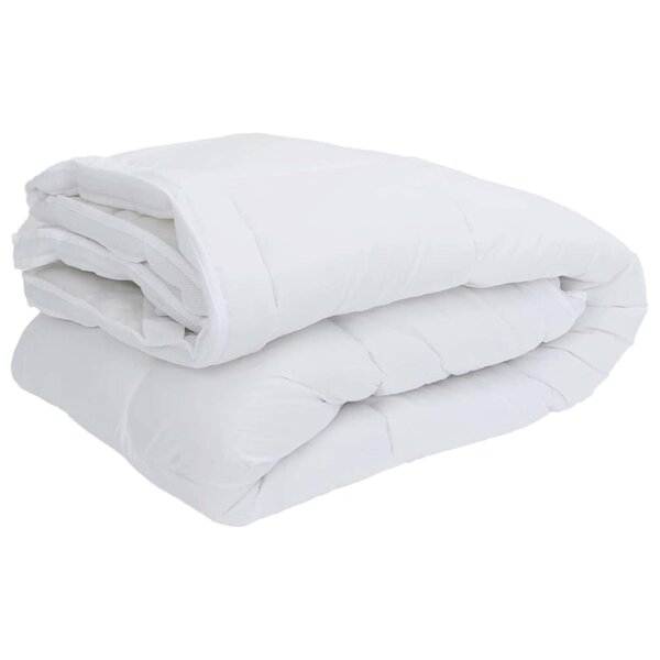vidaXL Protège-matelas blanc 120x220 cm