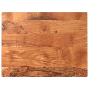 vidaXL Dessus de table 90x60x3 8 cm rectangulaire bois massif d'acacia
