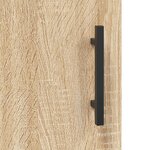 vidaXL Armoire murale chêne sonoma 69 5x34x90 cm