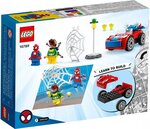 LEGO Marvel - Voiture de Spider-Man et Docteur Octopus - Set 10789 pour Enfants