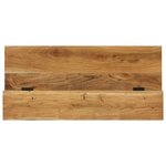 vidaXL Bureau 110x50x87 cm en bois massif d'acacia