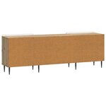 vidaXL Meuble TV Chêne artisanal 150 x 31 x 52 cm Bois d'ingénierie