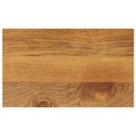 vidaXL Dessus de table 60x20x2 5 cm rectangulaire bois massif manguier