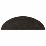 vidaXL Tapis d'escalier auto-adhésifs 30 Pièces anthracite 56x17x3 cm