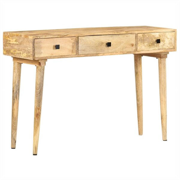 vidaXL Table console 115x35x76 cm Bois de manguier massif