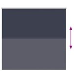 vidaXL Store enrouleur occultant largeur du tissu 146 6 cm polyester