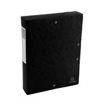 Boite De Classement Exabox Dos 60mm Carte Lustrée Scotten - A4 - Couleurs Assorties - X 10 - Exacompta
