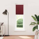 vidaXL Store plissé rouge bordeaux 60x200 cm largeur du tissu 59 4 cm