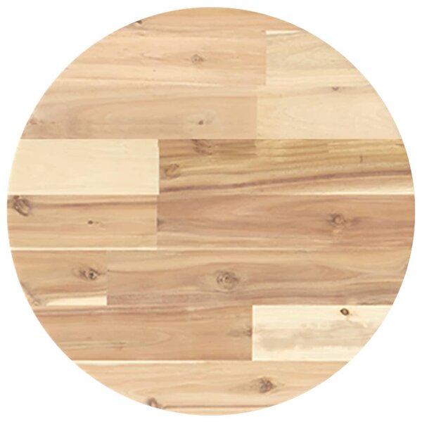 vidaXL Dessus de table rond Ø40x2 cm bois massif d'acacia