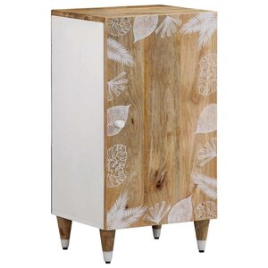 vidaXL Buffet 40x33 5x75 cm bois de manguier massif