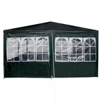 vidaXL Tente de fête 12 parois vertes 8x4 m PE