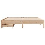 vidaXL Cadre de lit sans matelas 180x200 cm bois massif de pin