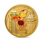 Asterix aux jeux Olympiques Podium - colorisé