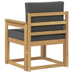 vidaXL 2 Pièce Ensemble de canapés d'extérieur Polyester