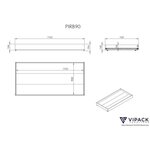 PINO Lits superposés pin massif Naturel 209x105x140cm + Lit gigogne