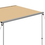 vidaXL Auvent de camping-car et caravane 2 4x2x2 15 m Beige