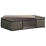 vidaXL Boîte de rangement avec fenêtre latérale transparente 2 Pièces