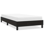 vidaXL Cadre de lit sans matelas noir 90x220 cm velours