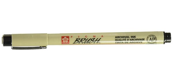 Feutre PIGMA BRUSH Pointe Pinceau noir SAKURA