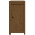 vidaXL Buffets 2 Pièces Marron miel 39x35x80 cm Bois massif de pin