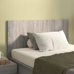 vidaXL Tête de lit Sonoma gris 120x1 5x80 cm Bois d'ingénierie