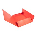 Chemise à élastiques Maxi capacity carte lustrée 425g Nature Future A4 Rouge EXACOMPTA