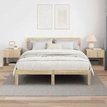 vidaXL Table d'appoint 2 Pièces Chêne Sonoma 40 5 x 40 x 45 cm