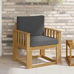 vidaXL 2 Pièce Ensemble de canapés d'extérieur Polyester