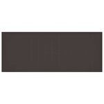 vidaXL Ensemble de salle à manger pour jardin 11 Pièces Marron