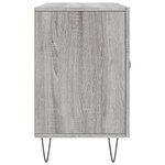 vidaXL Buffet sonoma gris 100x36x60 cm bois d'ingénierie