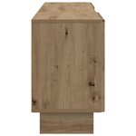 vidaXL Meuble TV Chêne Artisanal 150 x 31 x 50 cm Bois d’ingénierie