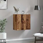 vidaXL Meuble mural Bois ancien 60 x 31 x 60 cm Bois d'ingénierie