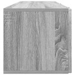 vidaXL Meuble TV mural Sonoma gris 98 x 31 x 30 cm Bois d'ingénierie