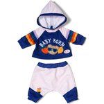 Zapf Creation 838204 - BABY born Combinaison de jogging Navy 43cm
