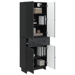 vidaXL Ensemble de Meubles 2 Pièces 66 x 34 5 x 90 cm Bois d'ingénierie