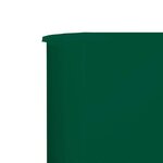 vidaXL Paravent 5 panneaux Tissu 600 x 120 cm Vert