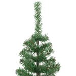 vidaXL Arbre de Noël artificiel avec support 120 cm 230 branches