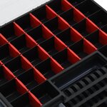 vidaXL Boîtes d'assortiment 10 Pièces 40x30x5 cm Polypropylène