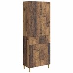 vidaXL Ensemble de Meubles 2 Pièces Bois ancien Bois d'ingénierie