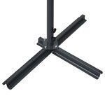 vidaXL Auvent sur pied 400 x 300 cm Anthracite